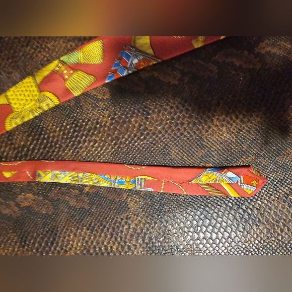 Hermes silk tie - Picture 5 of 7